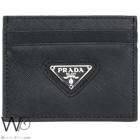 black prada mens wallet|Prada men wallet price.